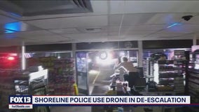 VIDEO: Man in crisis arrested in Shoreline with help from police drones