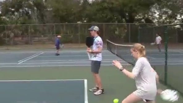 15 hours of pickleball to help give back