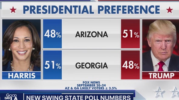 New swing state poll numbers