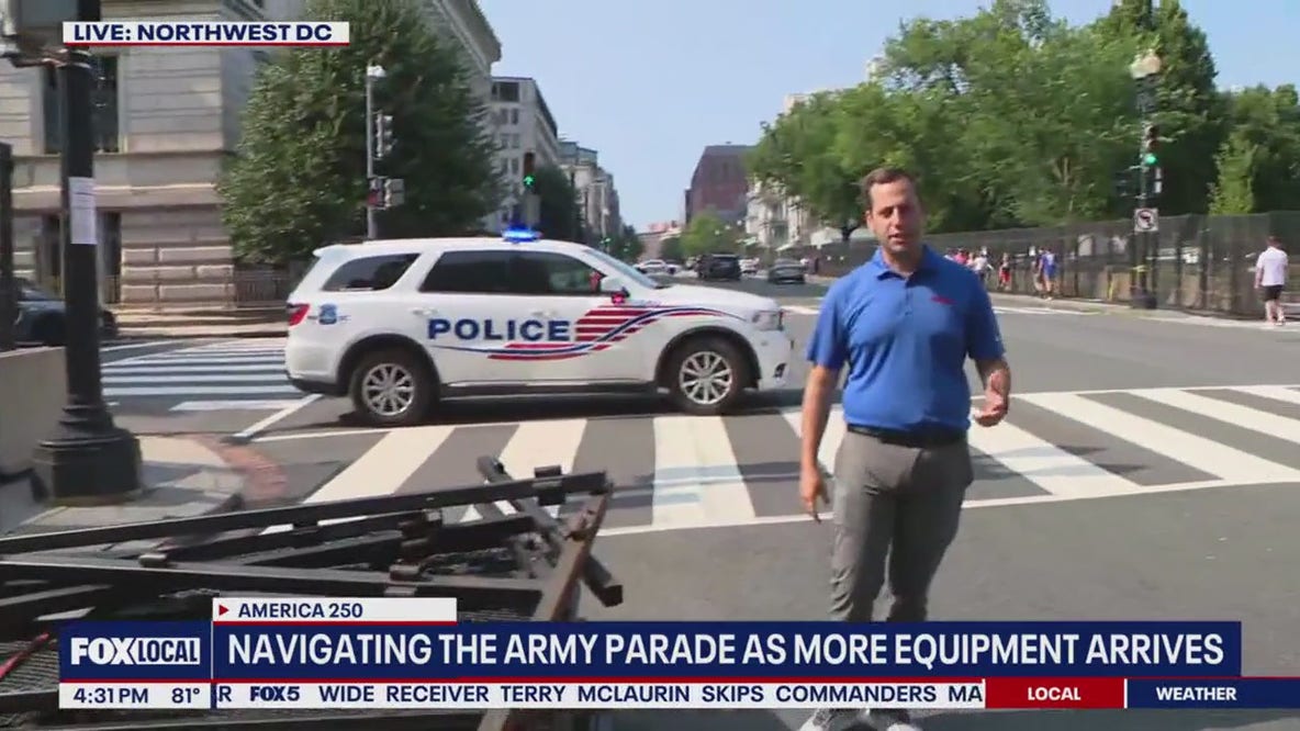 Navigating the army parade
