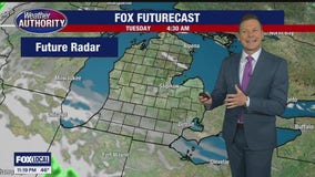 Temps stay consistently in the middle 50s