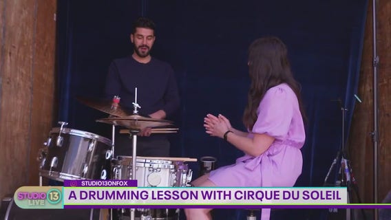SPONSORED: Learning how to play the drums with Cirque du Soleil's 'KOOZA'