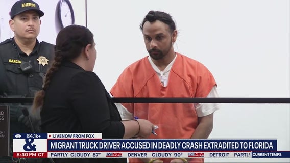 Illegal immigrant accused of killing 3, arrives in FL