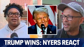 New Yorkers react to presidential election outcome