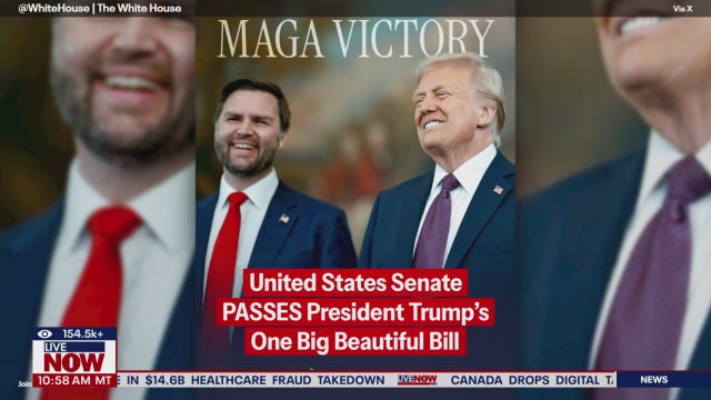 ‘Big beautiful bill’ passes in Senate: What’s in it and what comes next