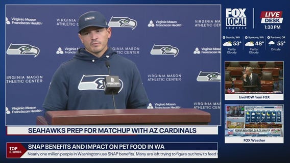 Seahawks head coach Mike Macdonald on their division matchup vs Cardinals