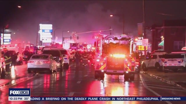 Philly plane crash: 7 dead, including 6 aboard medical flight; 22 others injured