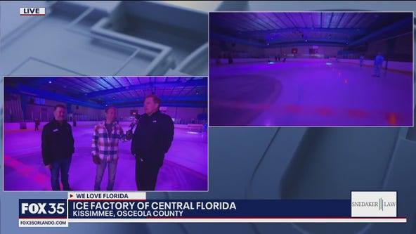 Glow party at Ice Factory of Central Florida