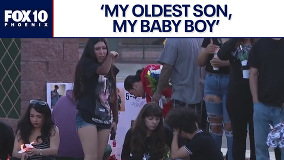 Vigil held for Glendale shooting victims