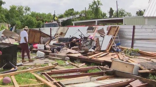 Two tornadoes reported in Wharton County early Thursday morning