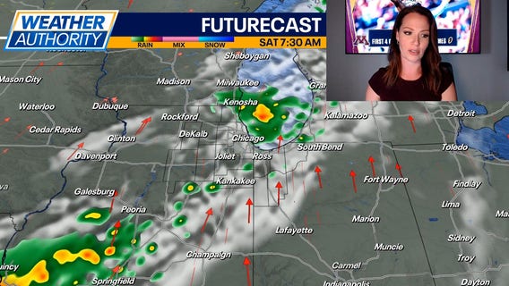 Chicago weather: Showers and storms are in the forecast for the weekend