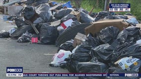 Illegal trash dumping overwhelming North Philly street despite end of strike