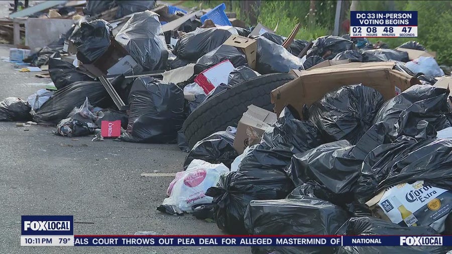 Illegal trash dumping overwhelming North Philly street despite end of strike
