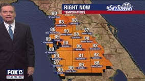 Tampa Weather | Afternoon storms expected again