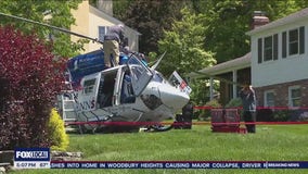 Witnesses react after medical helicopter emergency lands in Whitemarsh Twp.