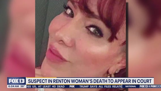 Suspect in Renton woman's death to appear in court