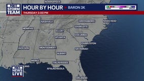 Thursday afternoon foreecast