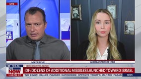 Dozens of additional missiles launched toward Israel