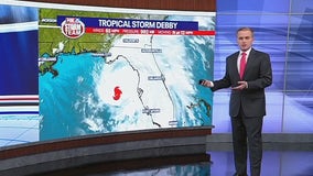 Tracking Tropical Storm Debby