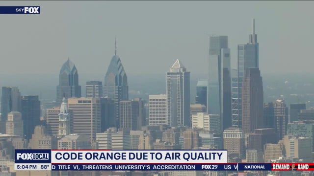Code Orange for poor air quality issued in the region