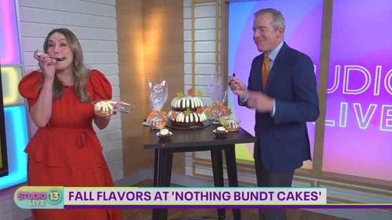 Tasting the fall flavors at 'Nothing Bundt Cakes'