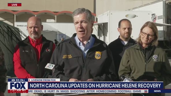 North Carolina updates on Hurricane Helene recovery