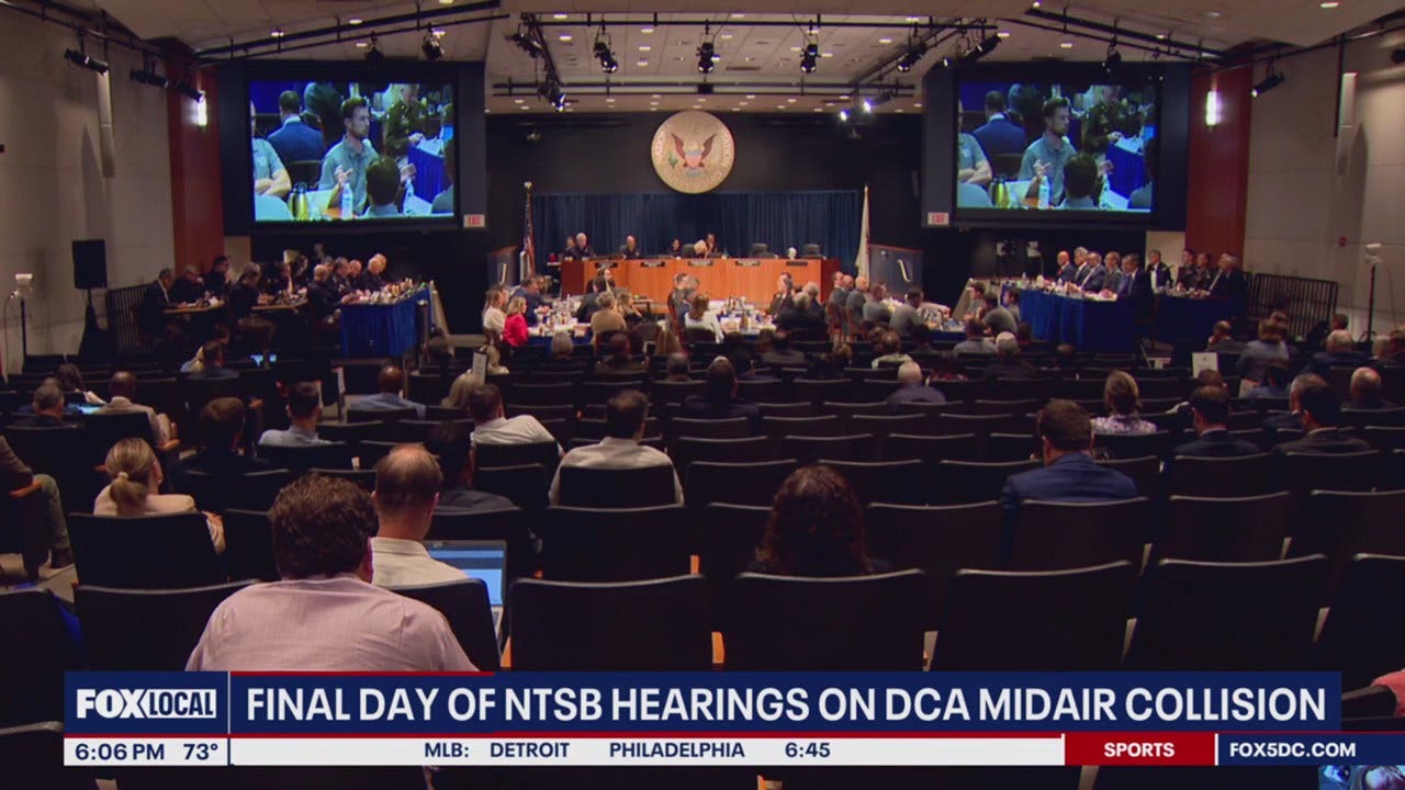 Final day of NTSB hearings on DC plane crash