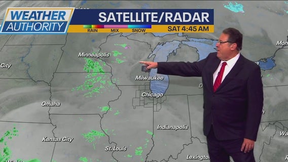Chicago Weather: Temps still in the 50s, small chance of rain later