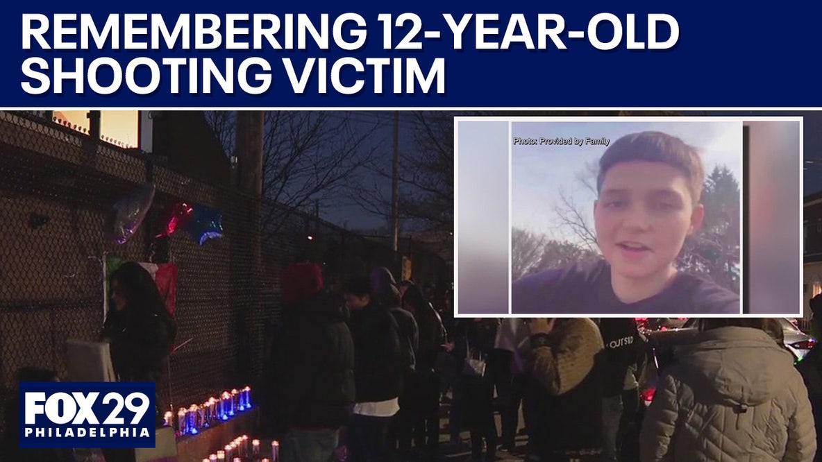 Vigil held for 12-year-old shot, killed by Philly officer