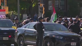 Protests at UWM ahead of VP Harris visit