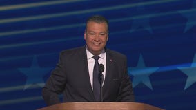 Sen. Alex Padilla speaks at DNC