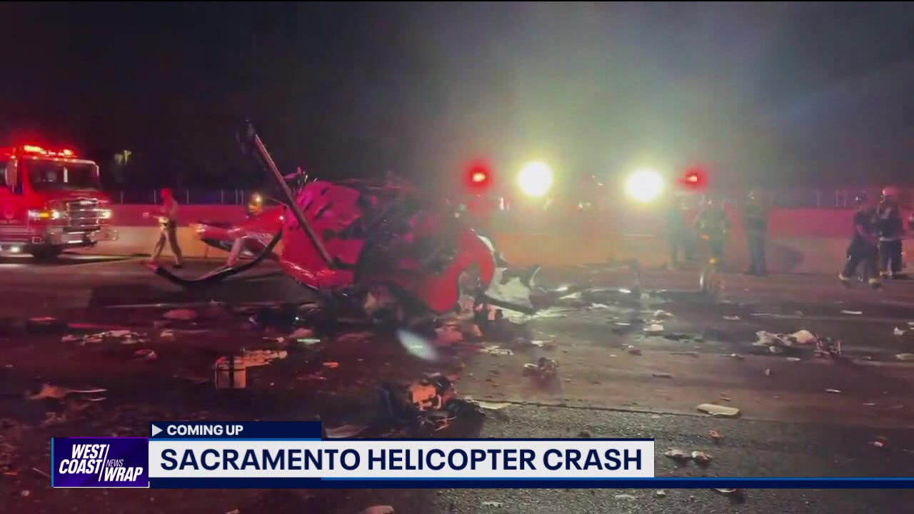 Sacramento helicopter crash victims' update | West Coast Wrap
