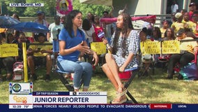 Junior Reporter Mackenzie Smith Joins Mikea at Bowie Zip Trip