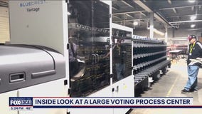 Inside look at one of the largest voting process centers in PA