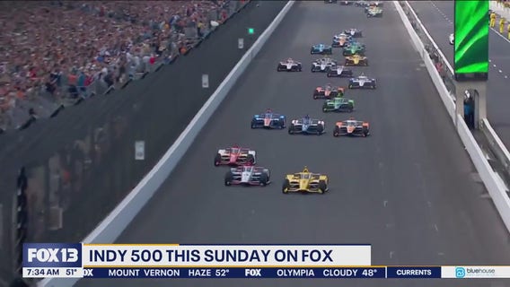 Indy 500 airs this Sunday on Fox