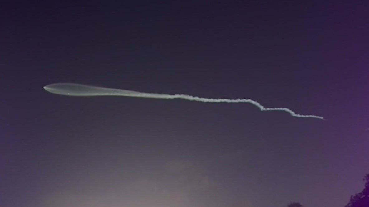 SpaceX launches Falcon 9 from Vandenberg AFB