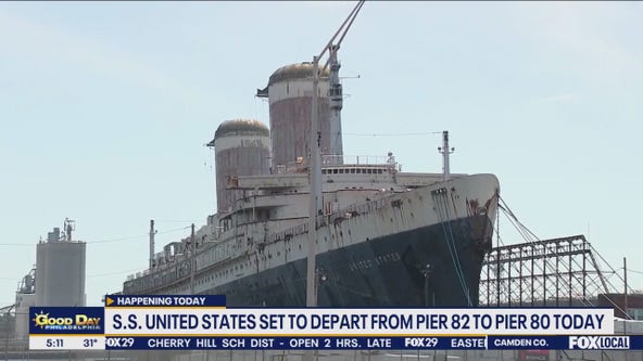 SS United States: Historic ship will be moved this weekend as part of world's largest artificial reef project