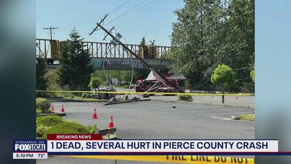 1 dead, several hurt in Tacoma crash