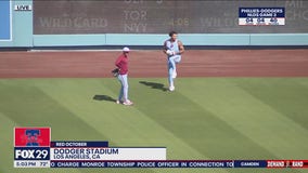 Phillies prepare to face Dodgers in NLDS game 3