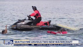 Seattle Fire unveils two new watercraft vehicles to help rise in drowning