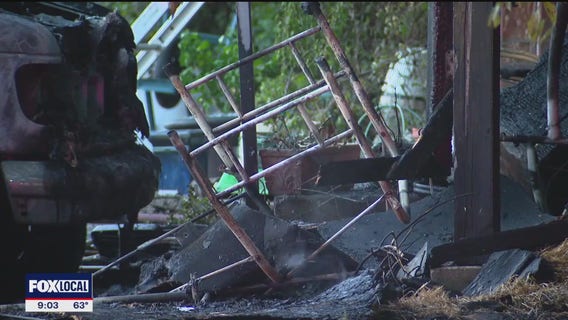 Elderly woman and dog die in RV fire