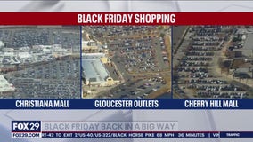 Black Friday frenzy underway as shoppers crowded into area malls