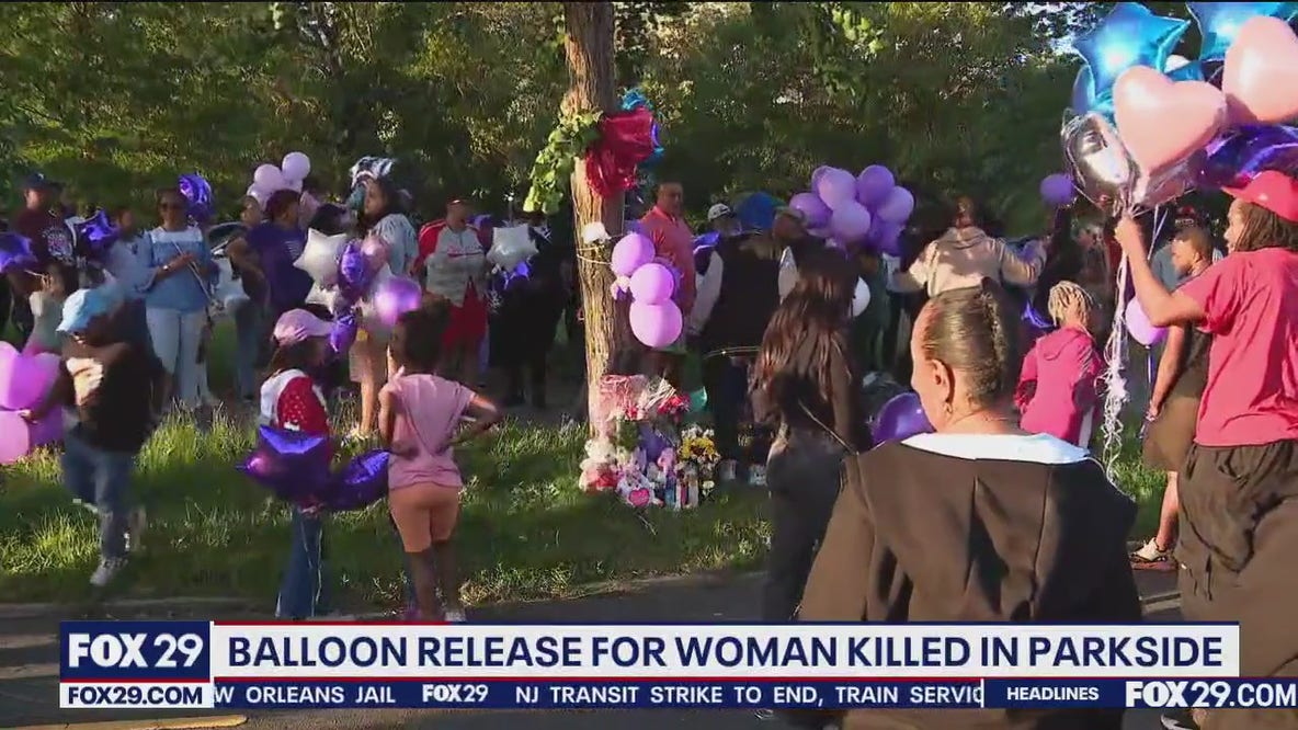 Balloon release for 32-year-old woman fatally shot in Parkside