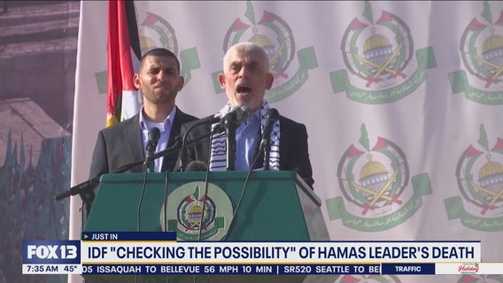 IDF 'checking the possibility' of Hamas leader's death