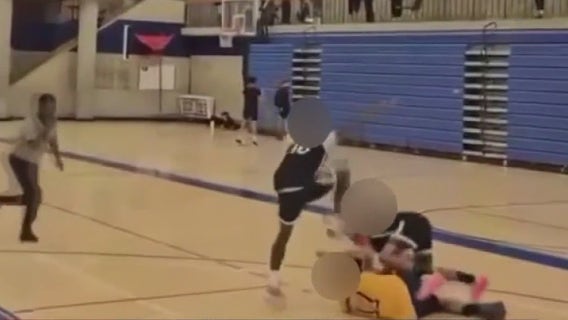 Teen's head stomped during youth basketball game in Alameda