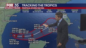 Tropical Storm Milton 11AM forecast update