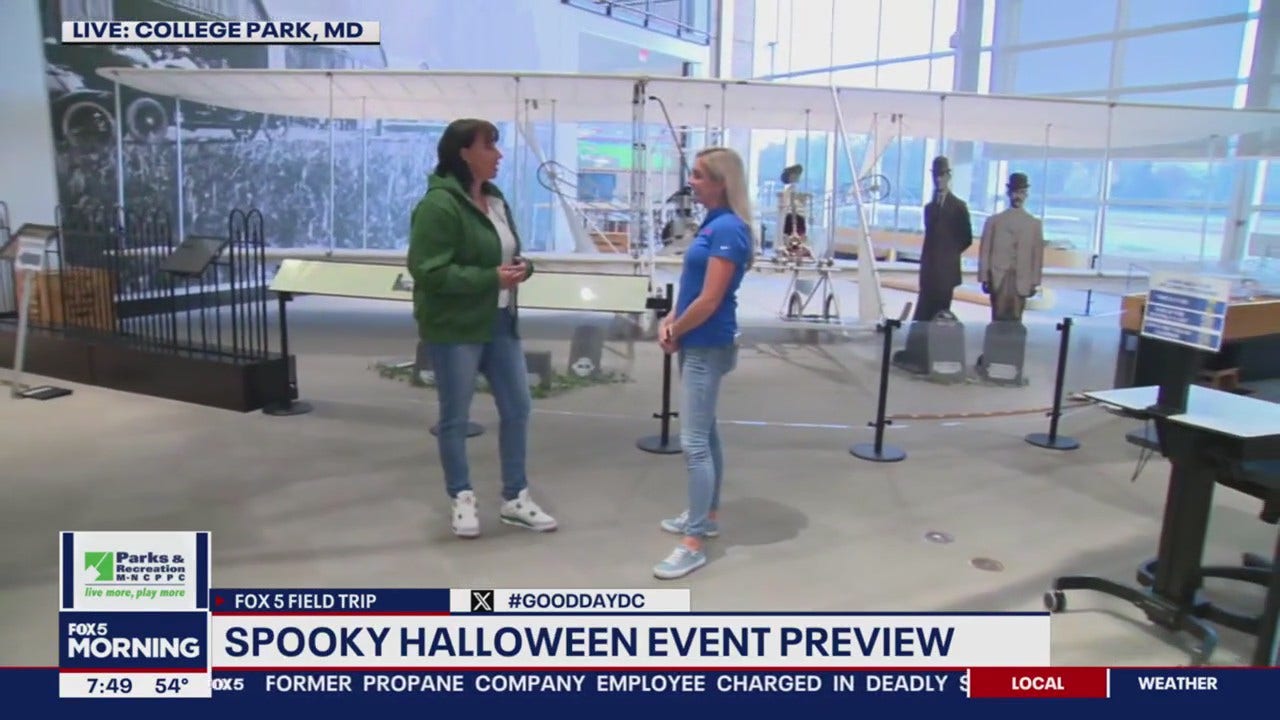 College Park Aviation Museum Halloween event preview FOX 5 DC
