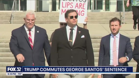 Trump commutes George Santos' sentence