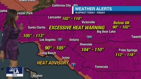 Excessive heat warning in effect for most of SoCal