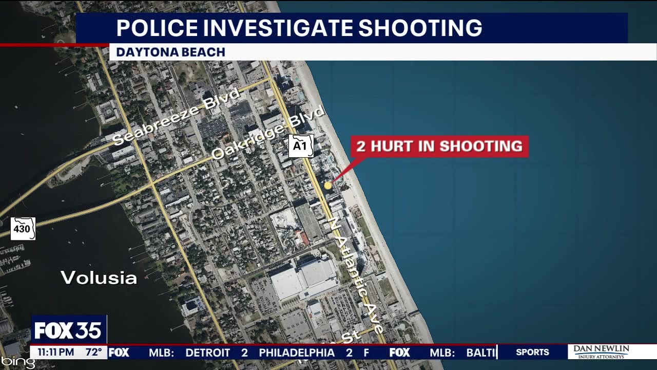 2 hurt in Daytona Beach shooting, police say